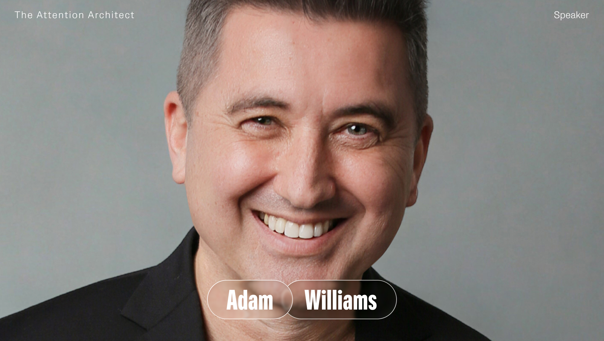 Adam Williams original personal site before redesign